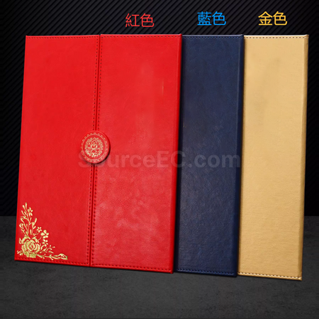 Customization PU Tri-fold Magnetic A4 Certificate Corporate Gifts