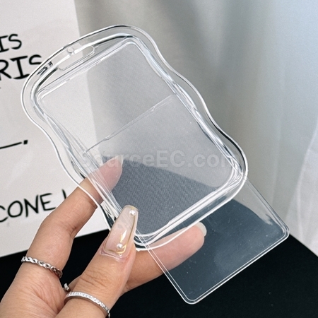 Customization Transparent sliding cover card holder Corporate Gifts