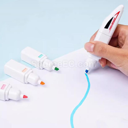 Customization High Speed Rail Shaped Fluorescent Pen Corporate Gifts