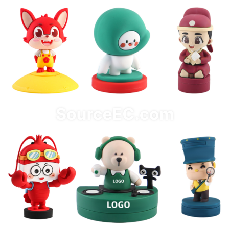 Customization Custom creative doll stamps Corporate Gifts