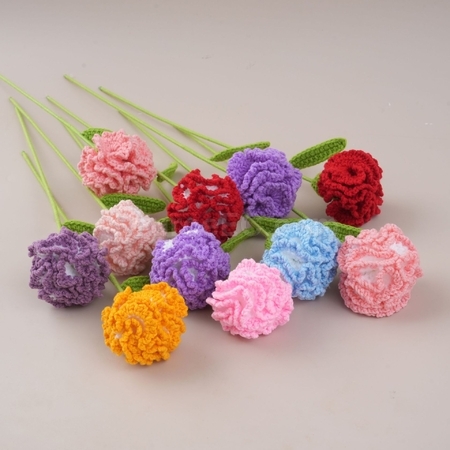 Customization Bouquet of pipe cleaner carnations and tulips Corporate Gifts