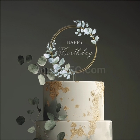 Customization Acrylic Cake Plug-In Corporate Gifts