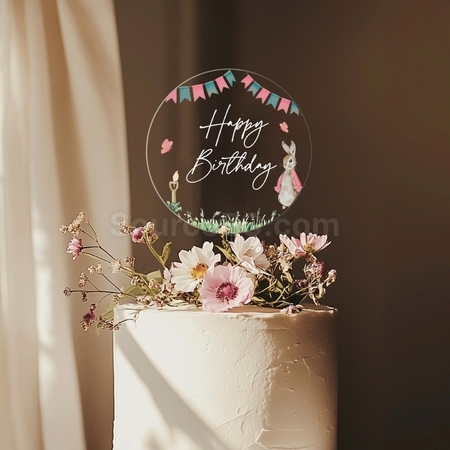 Customization Acrylic Cake Plug-In Corporate Gifts