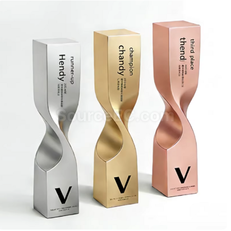 Customization Resin twisted column trophy Corporate Gifts