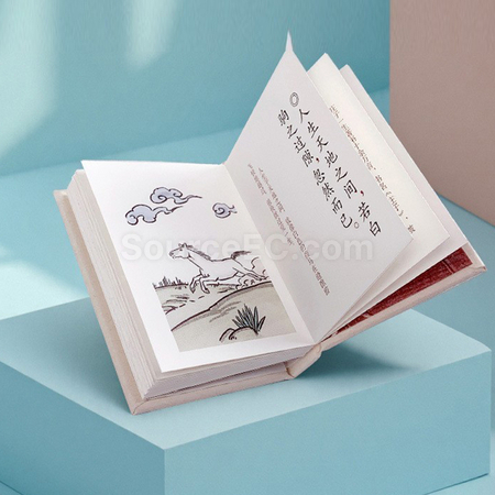 Customization Mini Book Refrigerator Sticker Corporate Gifts