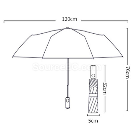Customization Two-folding Golf Umbrella Corporate Gifts