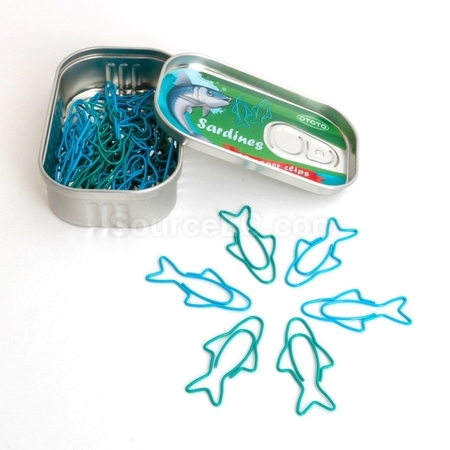 Creative Sardine Canned Paperclip