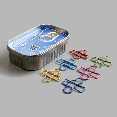 Customization Creative Sardine Canned Paperclip Corporate Gifts