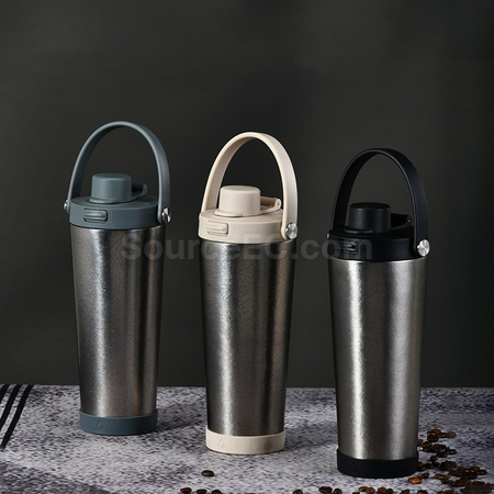 Pure Titanium Straw Insulated Cup