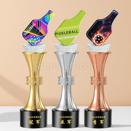 Customization Pickleball Trophy Corporate Gifts