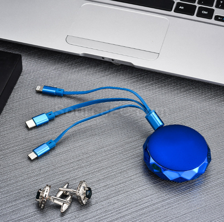 Customization 3 In 1 USB Charging Cable Corporate Gifts