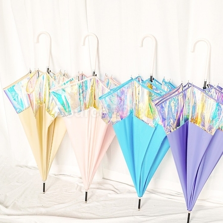 Aurora Laser Iridescent Umbrella