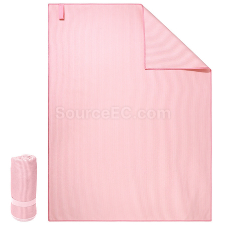 Customization Lightweight And Thin Striped Quick-Drying Sports Towel Corporate Gifts