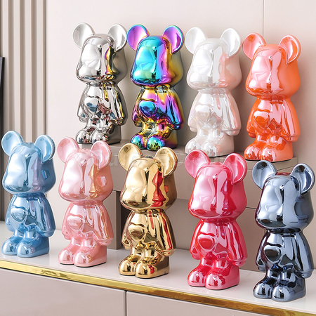 Customization Ceramic Bear Piggy Bank Ornament Corporate Gifts