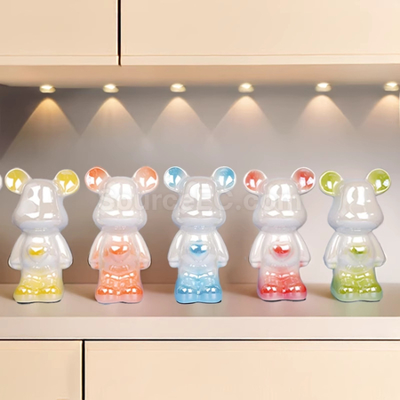 Customization Ceramic Bear Piggy Bank Ornament Corporate Gifts
