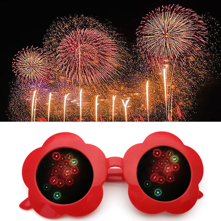 Fireworks glasses can be customized