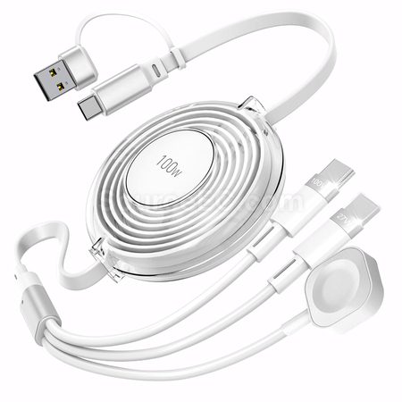 5-in-1 Retractable Data Cable