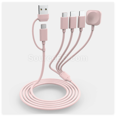 Customization 5-in-1  Data Cable Corporate Gifts