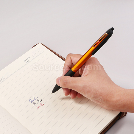 Customization Tricolor With Stylus Pen Corporate Gifts
