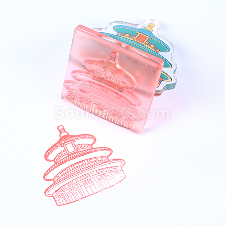 Customization Acrylic Stamp Corporate Gifts