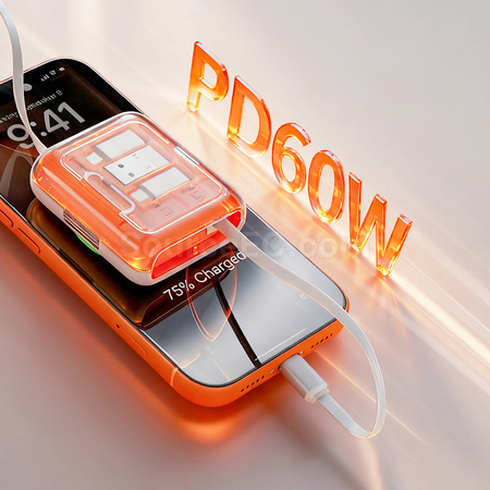 Customization 65W Fast Charging Single Stretch Data Cable Corporate Gifts