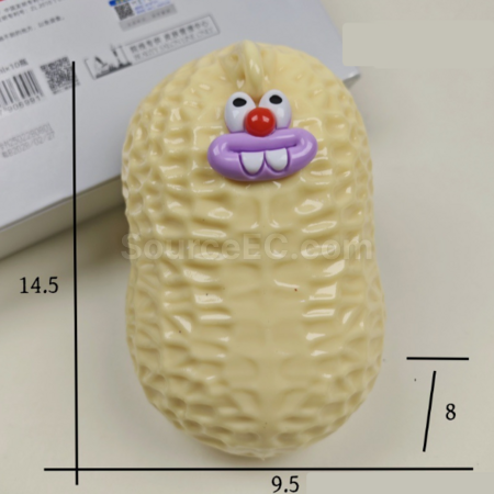 Customization Peanut Stress Relief Squeeze Toy Corporate Gifts