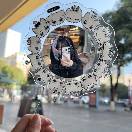 Customization Customizable check-in mirror Corporate Gifts
