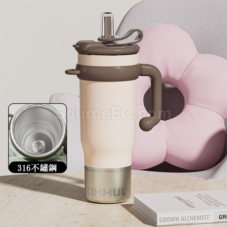 Customization Stainless steel straw thermos cup Corporate Gifts