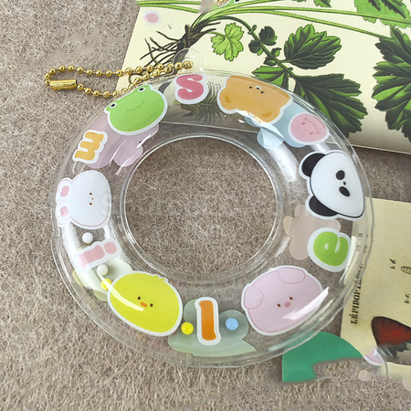 Customization Customizable Inflatable Swimming Ring Pendant Corporate Gifts