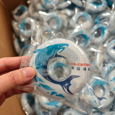 Customization Customizable Inflatable Swimming Ring Pendant Corporate Gifts