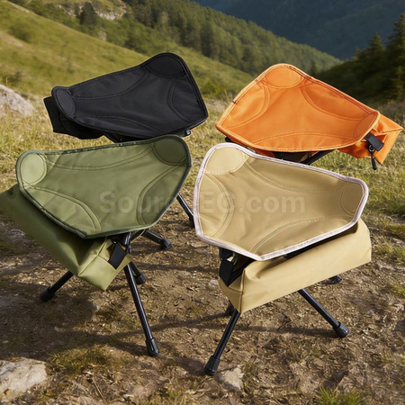 Customization Rotatable Folding Stool for Outdoor Camping Corporate Gifts