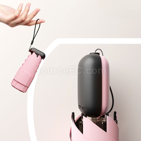 Customization Retractable Handle Mini Sun Umbrella Corporate Gifts