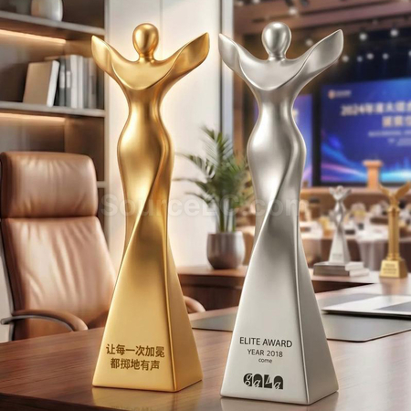 Customization Creative Resin Trophy Corporate Gifts