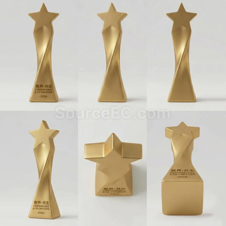 Customization Creative Resin Trophy Corporate Gifts