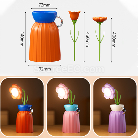 Customization Flower Table Lamp Corporate Gifts