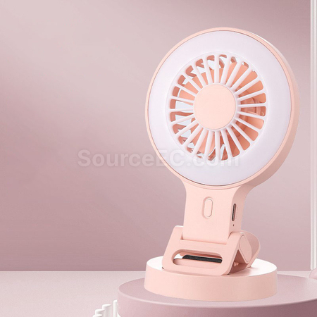 Customization Mini fan fill light with clip Corporate Gifts