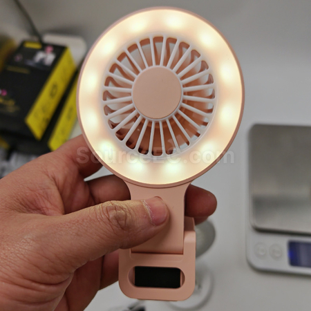 Customization Mini fan fill light with clip Corporate Gifts
