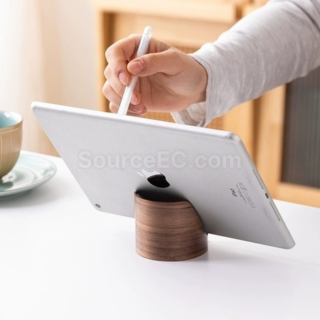 Customization Walnut Wood Phone Stand Corporate Gifts