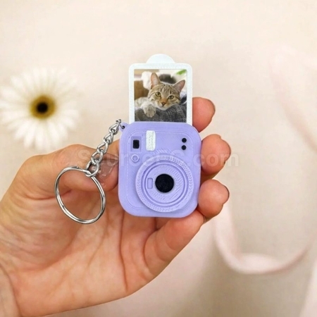Customization 3D Printed Mini Camera Keychain Corporate Gifts