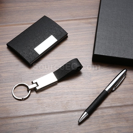 Customization Metal Business Card Holder Set Corporate Gifts