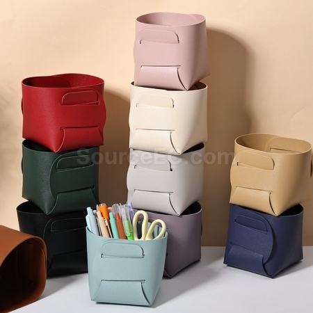 Leather PU Storage Tray