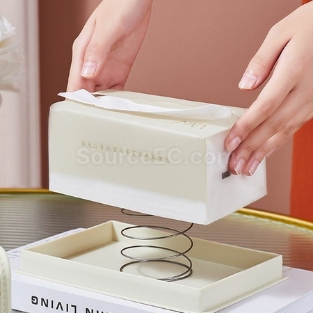 Customization Luxury Leather Tissue Box Corporate Gifts