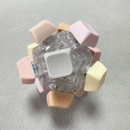 Customization 12-Key Round Ball Fidget Stress Relief Toy Corporate Gifts