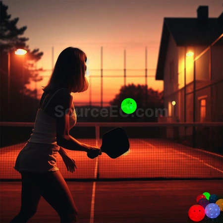 Customization Glow-In-The-Dark Pickleball Corporate Gifts
