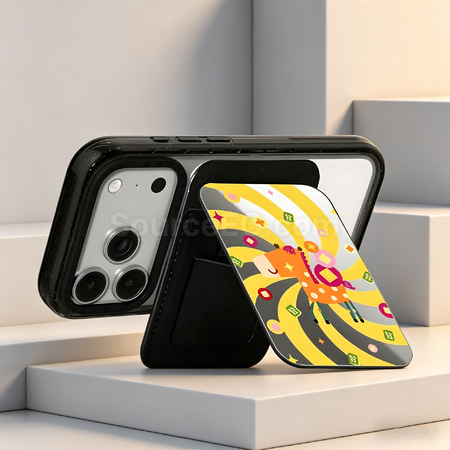 Customization Magnetic Foldable Stand Card Holder Corporate Gifts