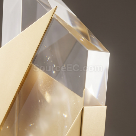 Customization Geometric Crystal Trophy Corporate Gifts