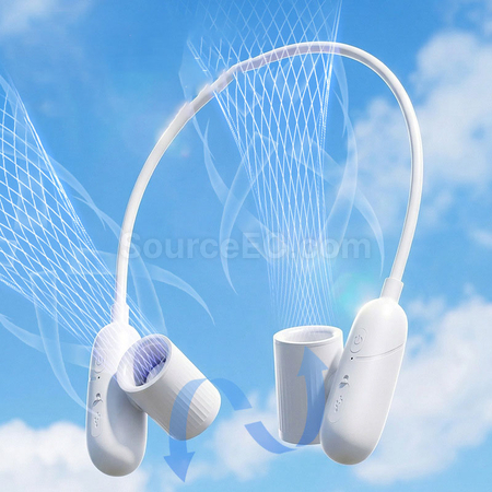 Customization Adjustable Air Outlet Portable Neck Fan Corporate Gifts