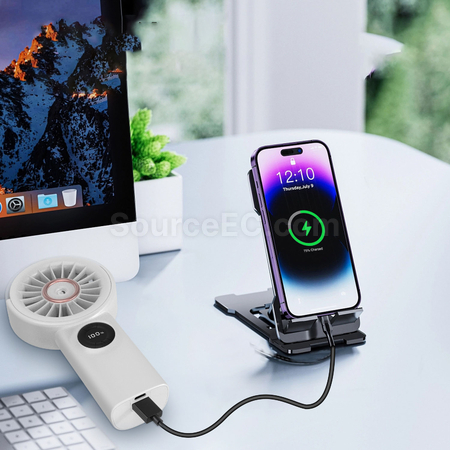 Customization Handheld Charging Spray Fan Corporate Gifts