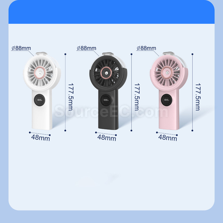 Customization Handheld Charging Spray Fan Corporate Gifts
