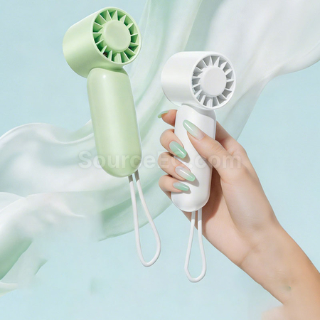 Handheld portable charging fan